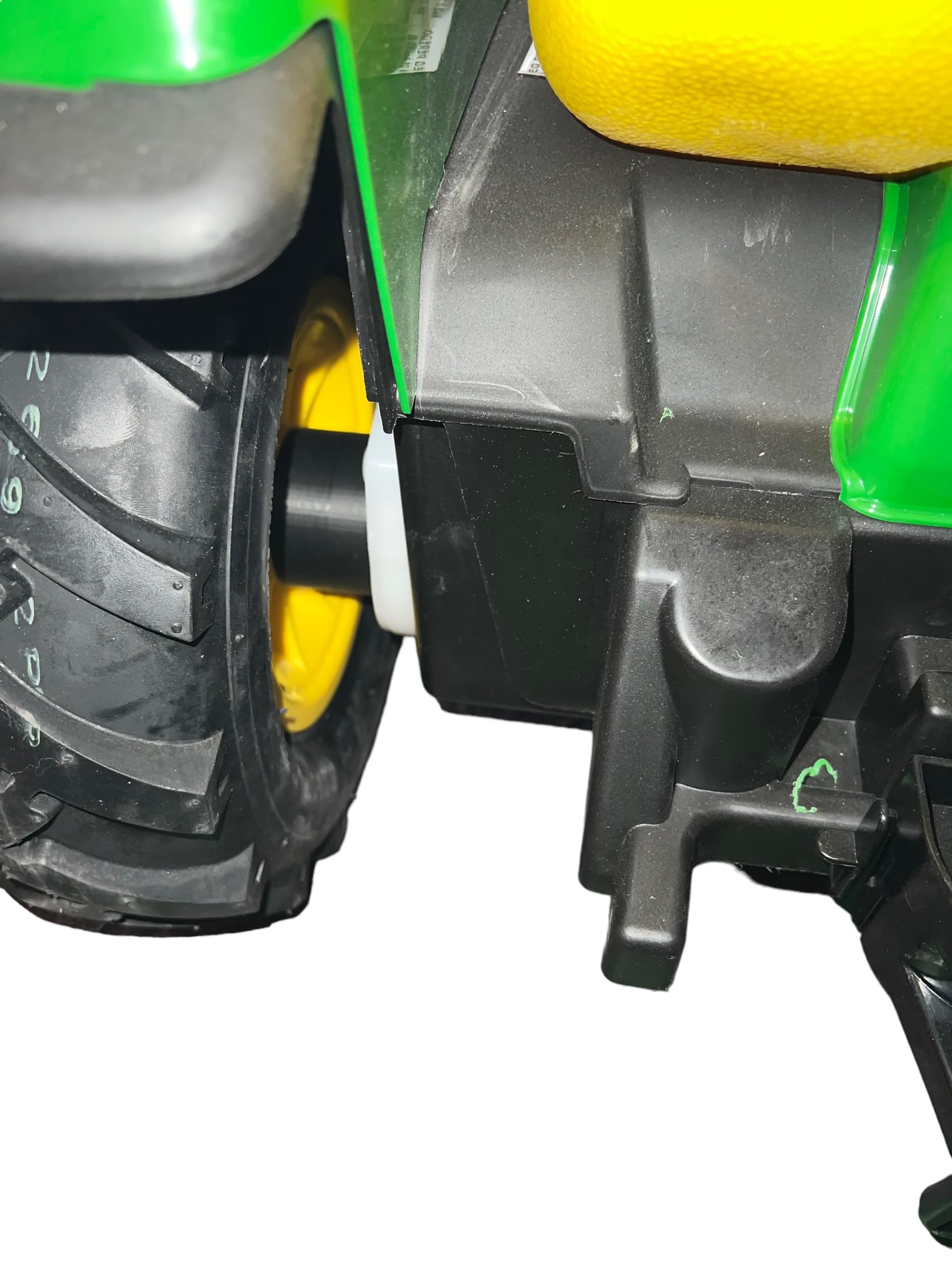 Adaptateur renforcé pour pneus Rolly Toys 409303 & 409587 (325 x 110 & 310 x 95) sur Peg Perego John Deere Ground Force et Ground Loader