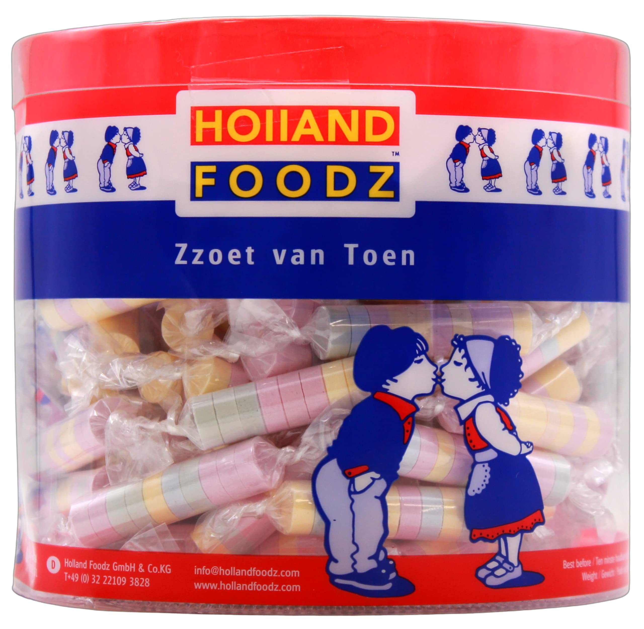 Holland Foodz Traubenzucker Rollen 6er Pack (6 x 756g)