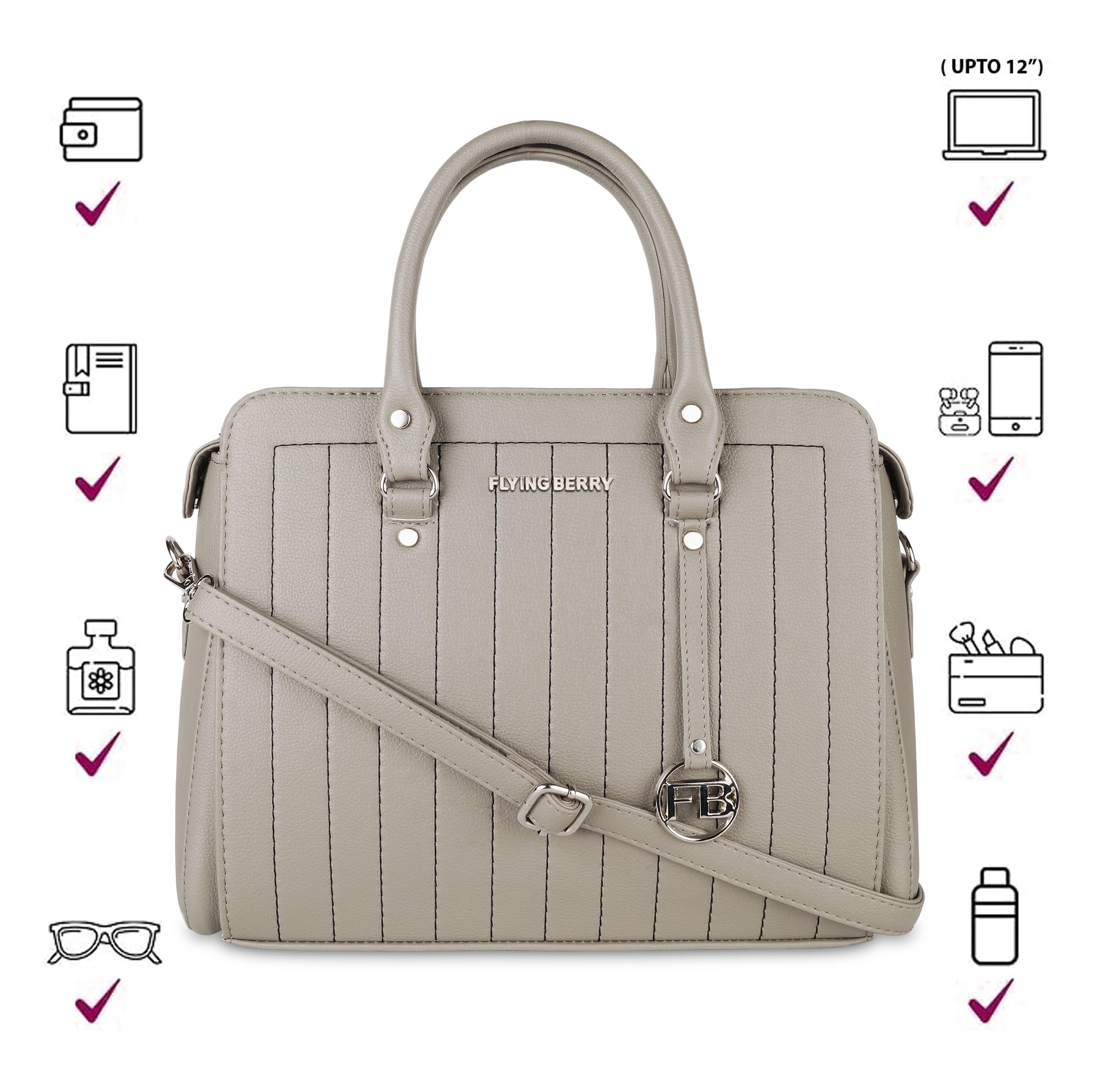 FLYING BERRY Women's Handbag (FB 2035_Grey)… 4
