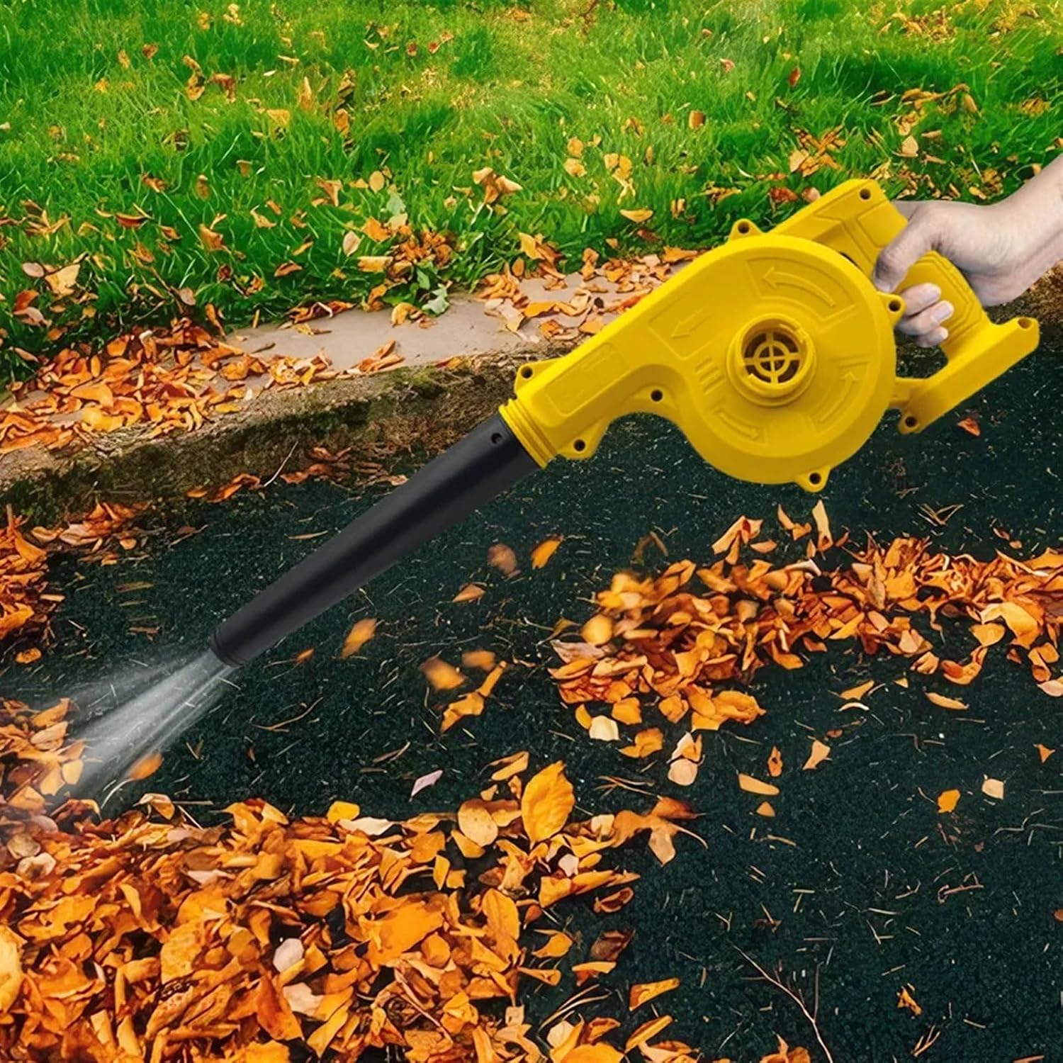 2 In 1 Cordless Air Blower & Vacuum Cleaner 20000r/min Computer Dust Collector 21V Leaf Blower