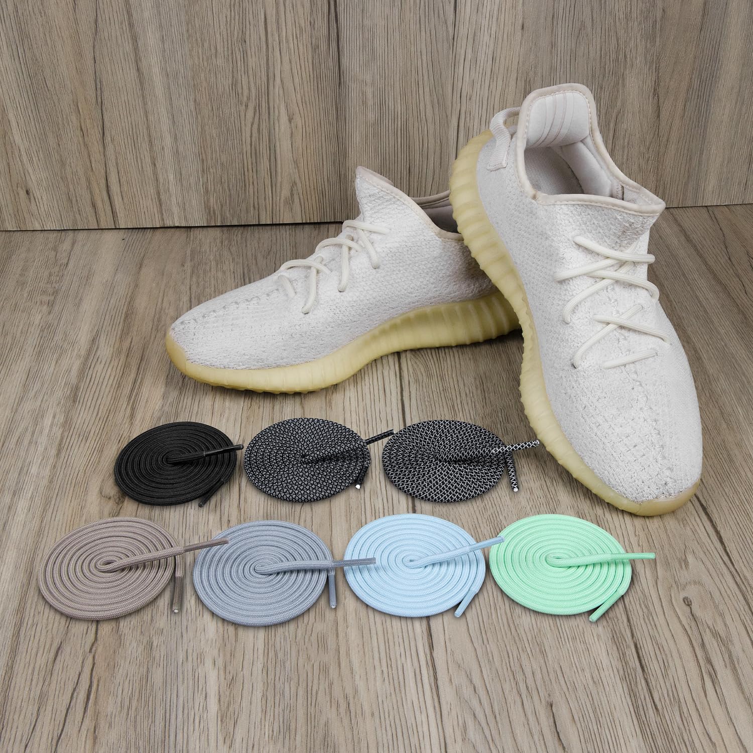 Endoto Sznurówki do Adidas Yeezy 350 Butów, 5MM Sznurowadła Zamiennik Sznurowadeł Zamienne Shoe Laces Replacement Shoelaces