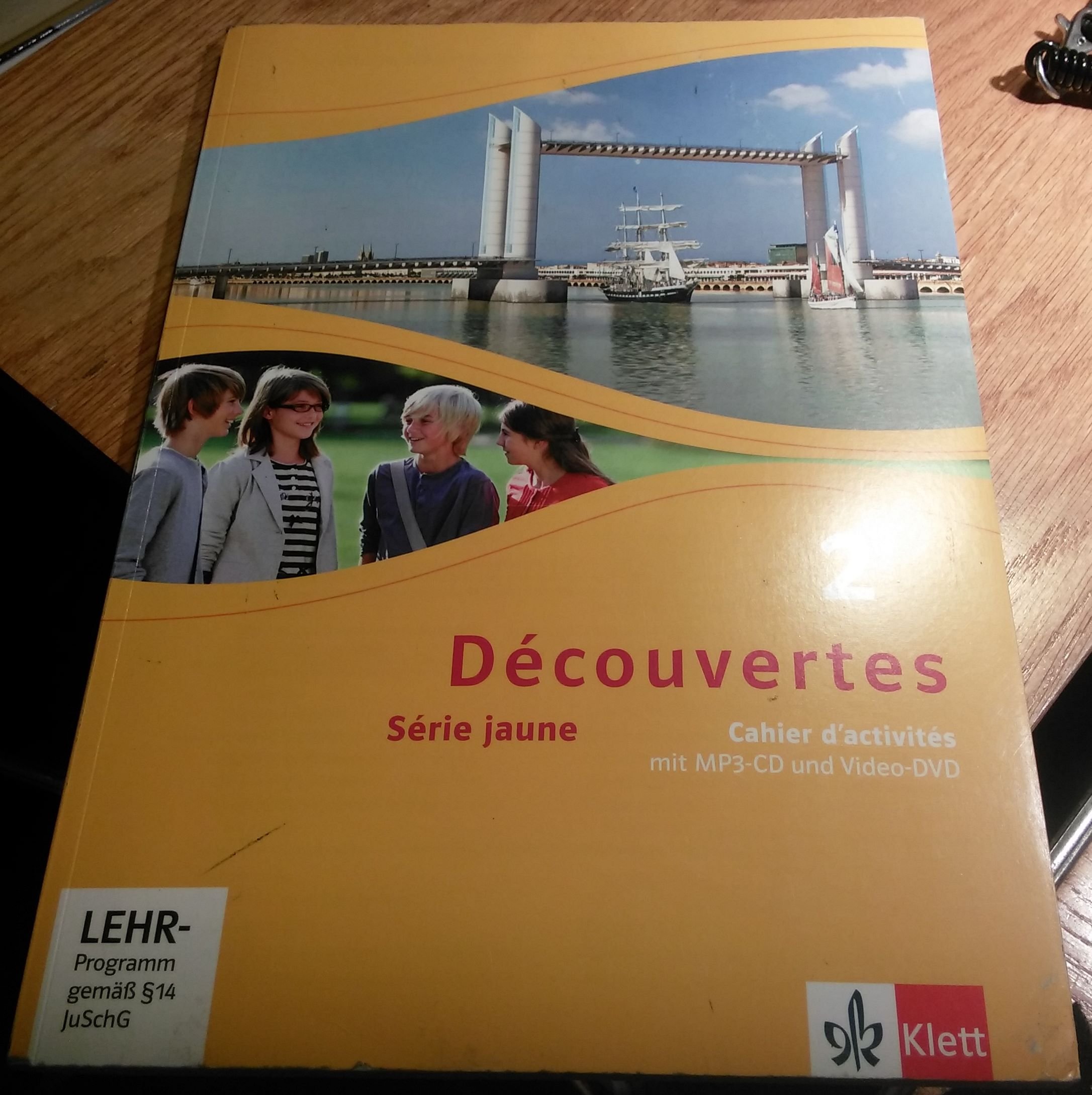 Découvertes 2. Série jaune: Cahier d'activités mit Audios und Filmen 2. Lernjahr