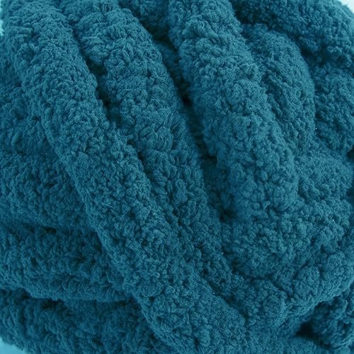 Vista 299 de HOMBYS Hilo de felpilla grueso y voluminoso para tejer a mano, hilo grueso y esponjoso para tejer a mano, hilo de felpa suave, paquete de 8