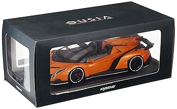 KYOSHO Lamborghini Veneno 1:18スケール KYOSHO 09501GR Scale 1/18 | LAMBORGHINI VENENO 2013 GREY MET