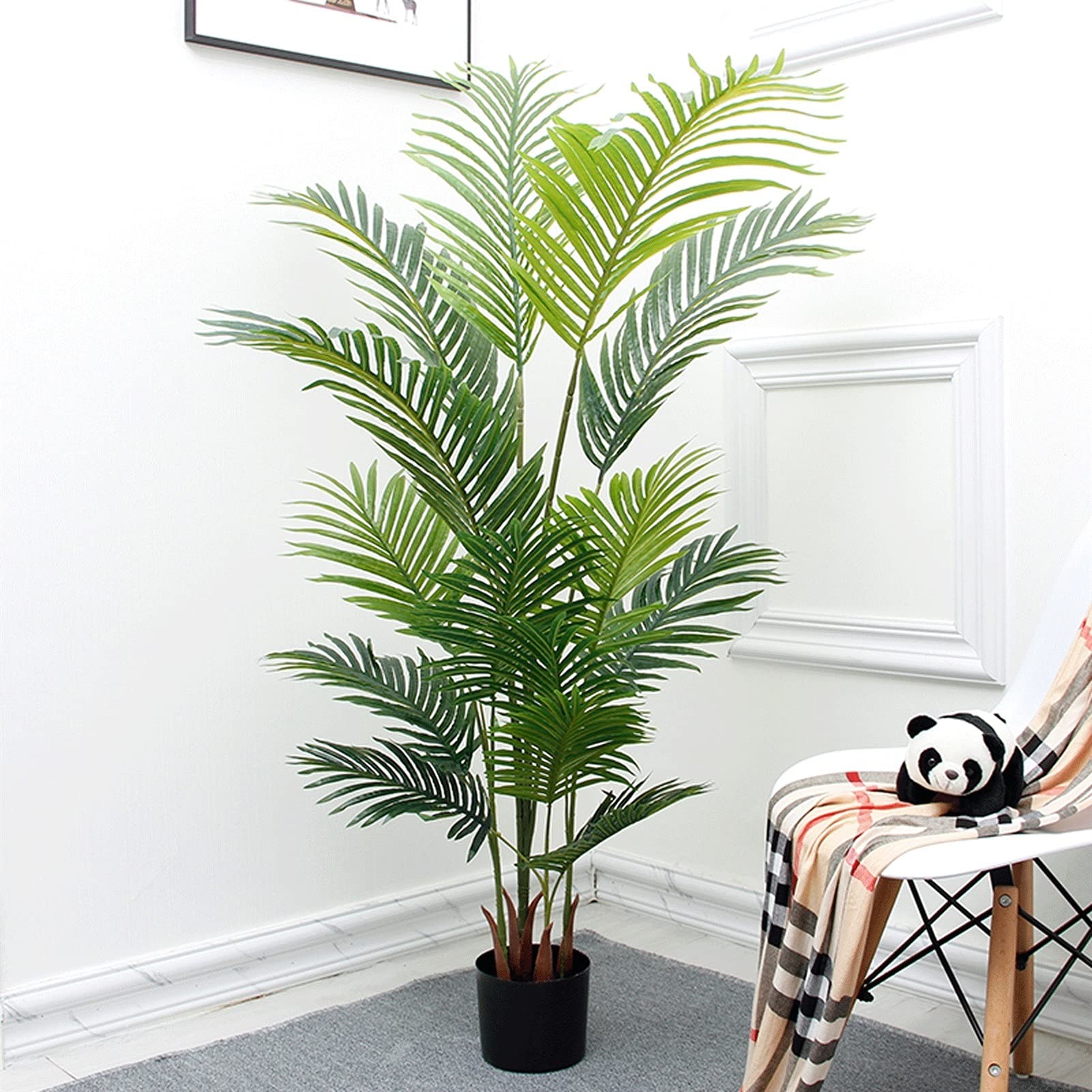 yaoyaoshop Artificial Plants Bonsai Tree Simulation tree No Need to Care for The Artificial Flower Arrangement, 90 cm Artificial Imperial Sunflower Ornaments, One Piece. Artificial Potted Plants Fau