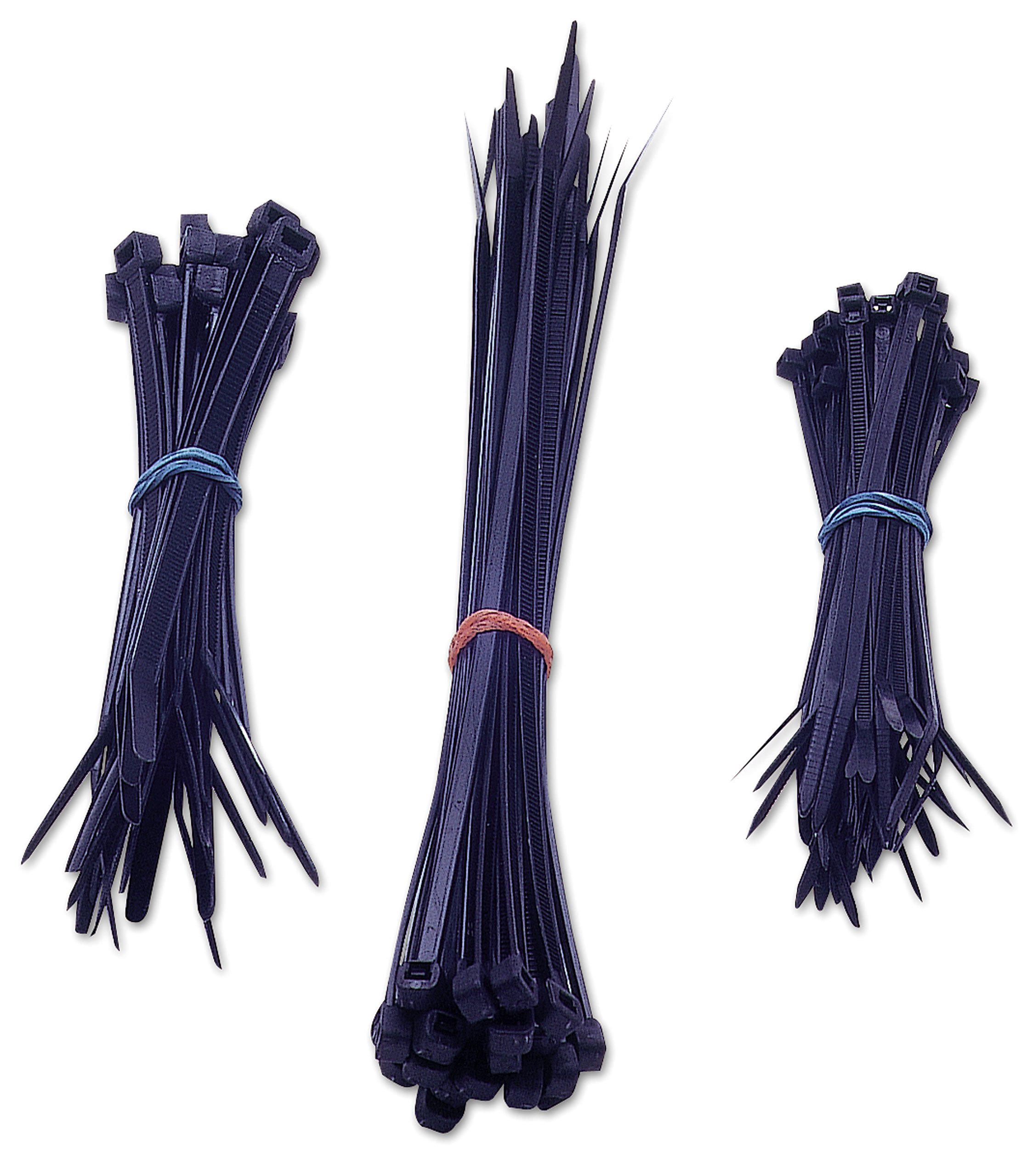 Laser 2198 Cable Tie Set with 3-Sizes (75 Pieces)