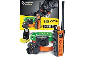 Dogtra T&B Dual Dial 2-Dogs Remote Training and Beeper Collar for Sport Hunting