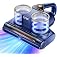 CFBF Mattress Vacuum Cleaner, Bed Vacuum Cleaner with 16Kpa Suction 253.7nm UV-C Light, Ultrasonic & High Heating, 500W Power