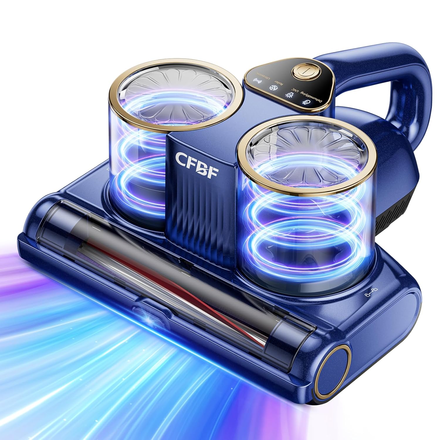Mattress Vacuum Cleaner Bed Vacuum Cleaner with 16Kpa Suction 253 7nm UV-C Light Ultrasonic High Heating 500W Powerful