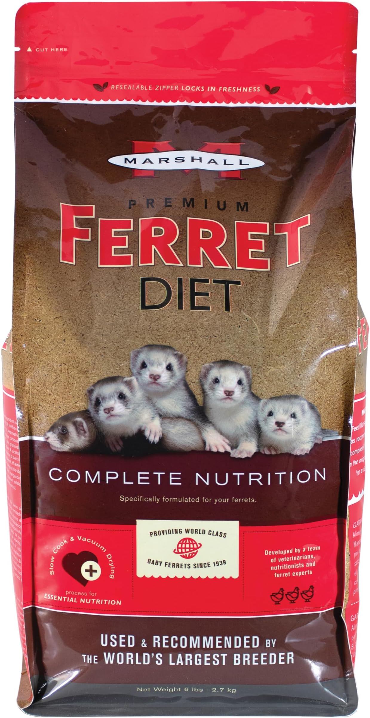 Marshall Pet Ferret Premium Diet 6lb