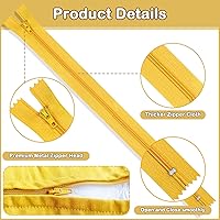 Vista 3 de Cremalleras, DOITEM 72 piezas de cremalleras para coser de 8 pulgadas, 12 pulgadas, 16 pulgadas, multicolor, cremallera de bobina de nailon