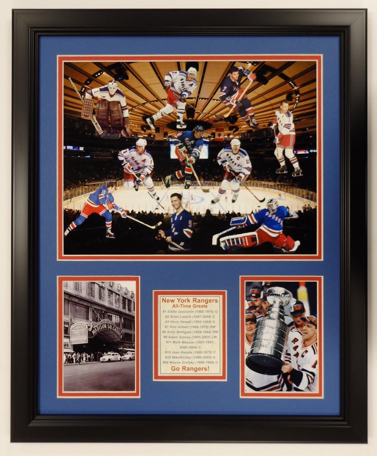 Legends Never Die NHL All Time Greats Double Matted Photo Frame