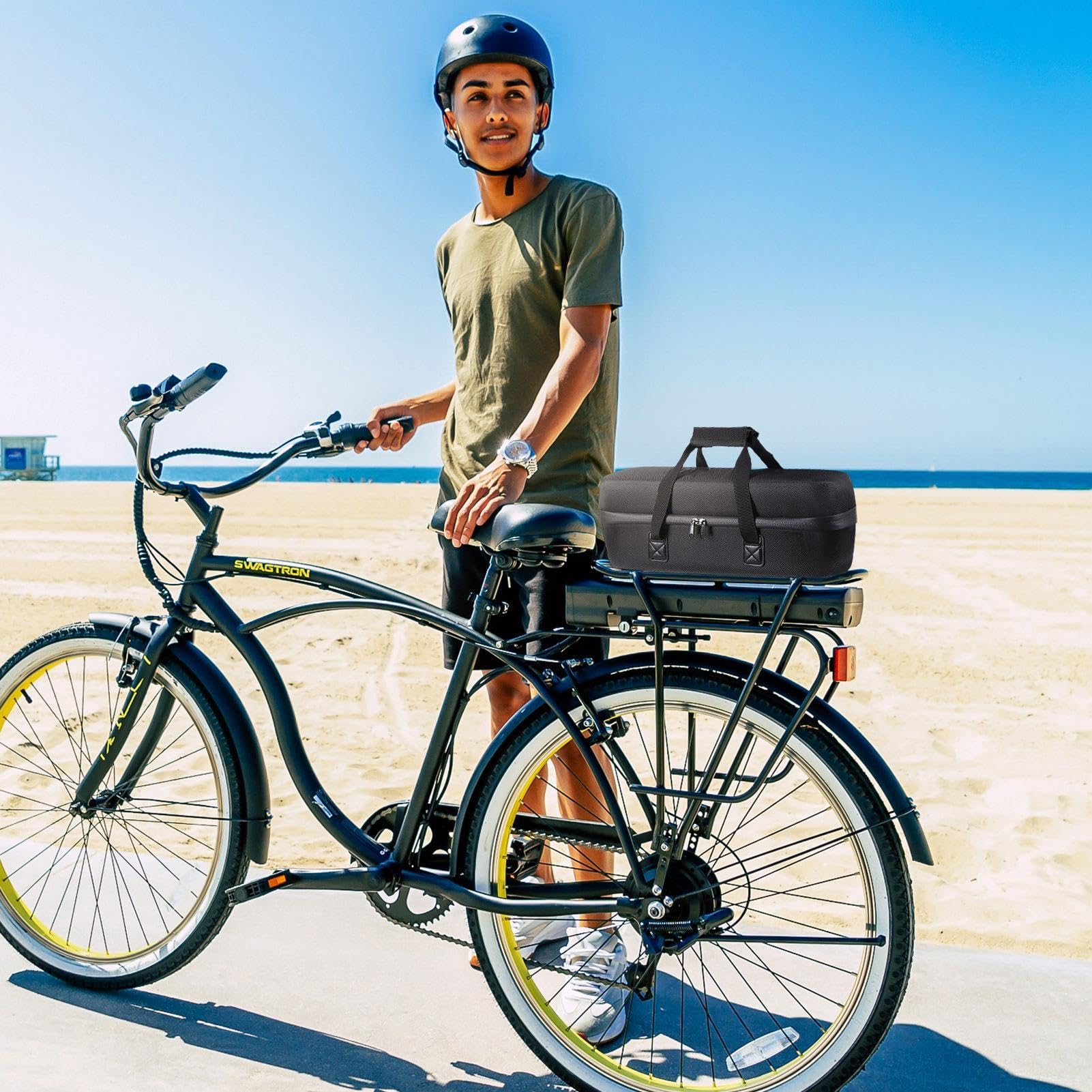 Bolsa de batería, bolsa de batería, funda protectora de batería ignífuga, caja de seguridad de batería, cargador de batería, almacenamiento para ciclismo, portátil, a prueba de explosiones, accesorios