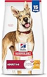 Hill's Science Diet Adult 1-6, Adult 1-6 Premium Nutrition, Dry Dog Food, Chicken &...