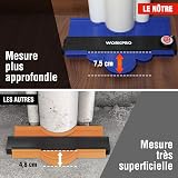 WORKPRO 2-Pack 25 CM Contour Gauge Duplicator, Marking Gauge with Lock, Adjustable Scribe Tool for Woodworking, Construction, Flooring, Tile & DIY Handyman Gift - 6