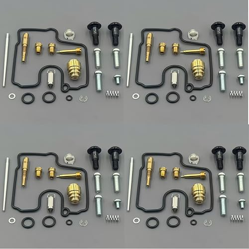4 Pack Carburetor Rebuild Kit for Suzuki GSXR600 1997-2000 GSX-R600