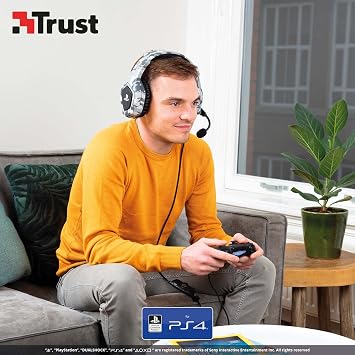 GXTrust Forze [Officially Licensed for PlayStation] Gaming Headset PS4/PS5
