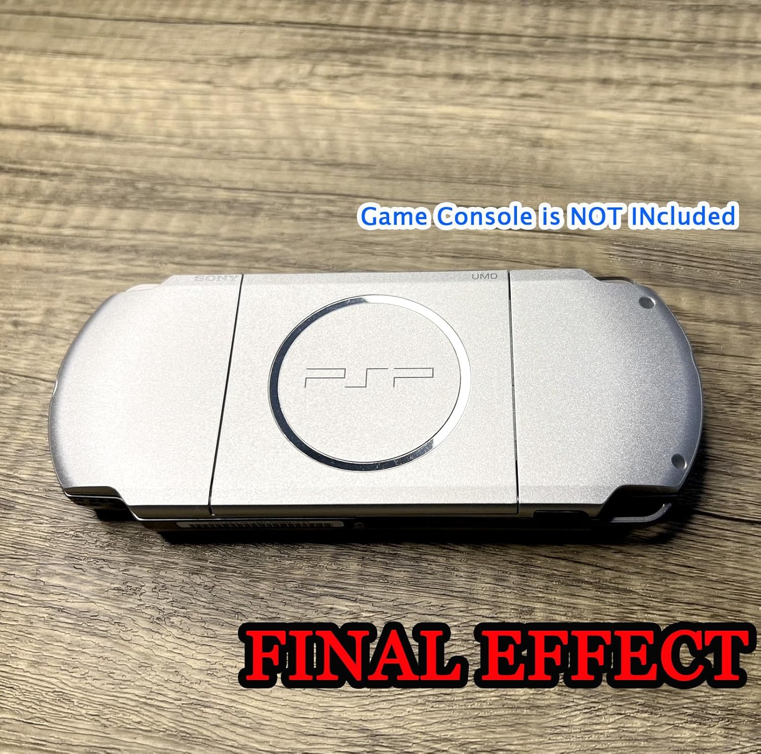 Ultimate Thin Edition for PSP3000 Frosted Shell Protector Film Clear No bubble Skins Set, for Sony PlayStation PSP 3000 Series Handheld Consoles, Scratch-Proof Nonslip Full Protective Covers