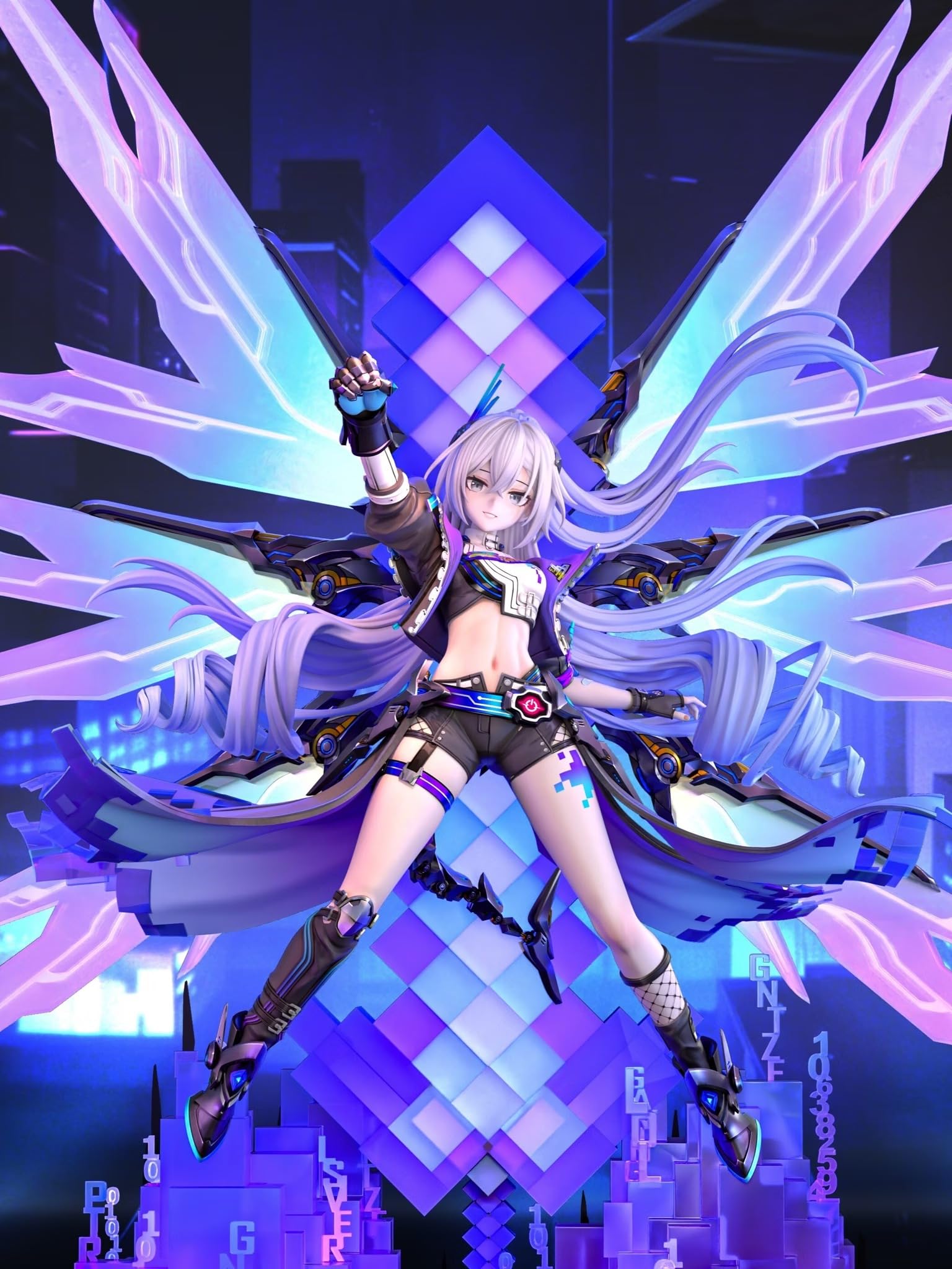Amazon.co.jp: 崩壊：スターレイル 銀狼（狼尊）ぎんろう フィギュア