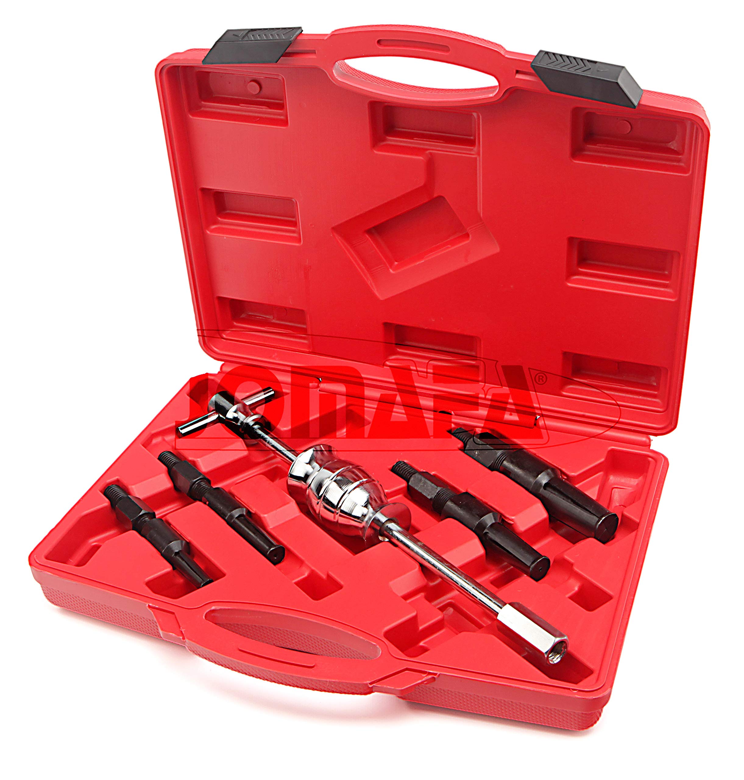 Jomafa - Internal bearing puller, 5 pieces with slide hammer