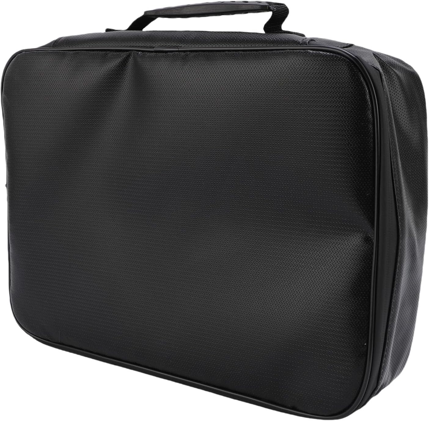 Fireproof Document Box Fireproof Document Bag with Lock - Portable File Safe Storage for Important Documents, Passports & More - 36x28x9cm Hard Case with Large Capacity