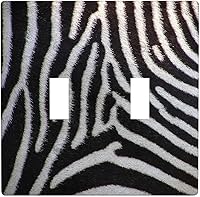 Vista 83 de Placa de interruptor de luz con estampado de leopardo de 1 banda, placa de pared basculante individual, placa decorativa eléctrica GFCI