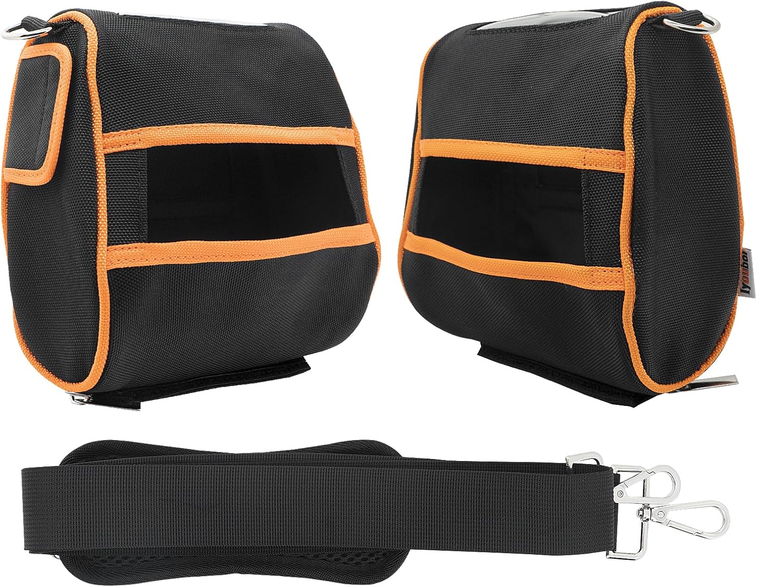 Carrying Case for Zebra ZQ520 ZQ521 Printer, Shoulder Belt Holster for ZQ520 ZQ521 Label Printer Orange, Universal, BZZQ520H1-O