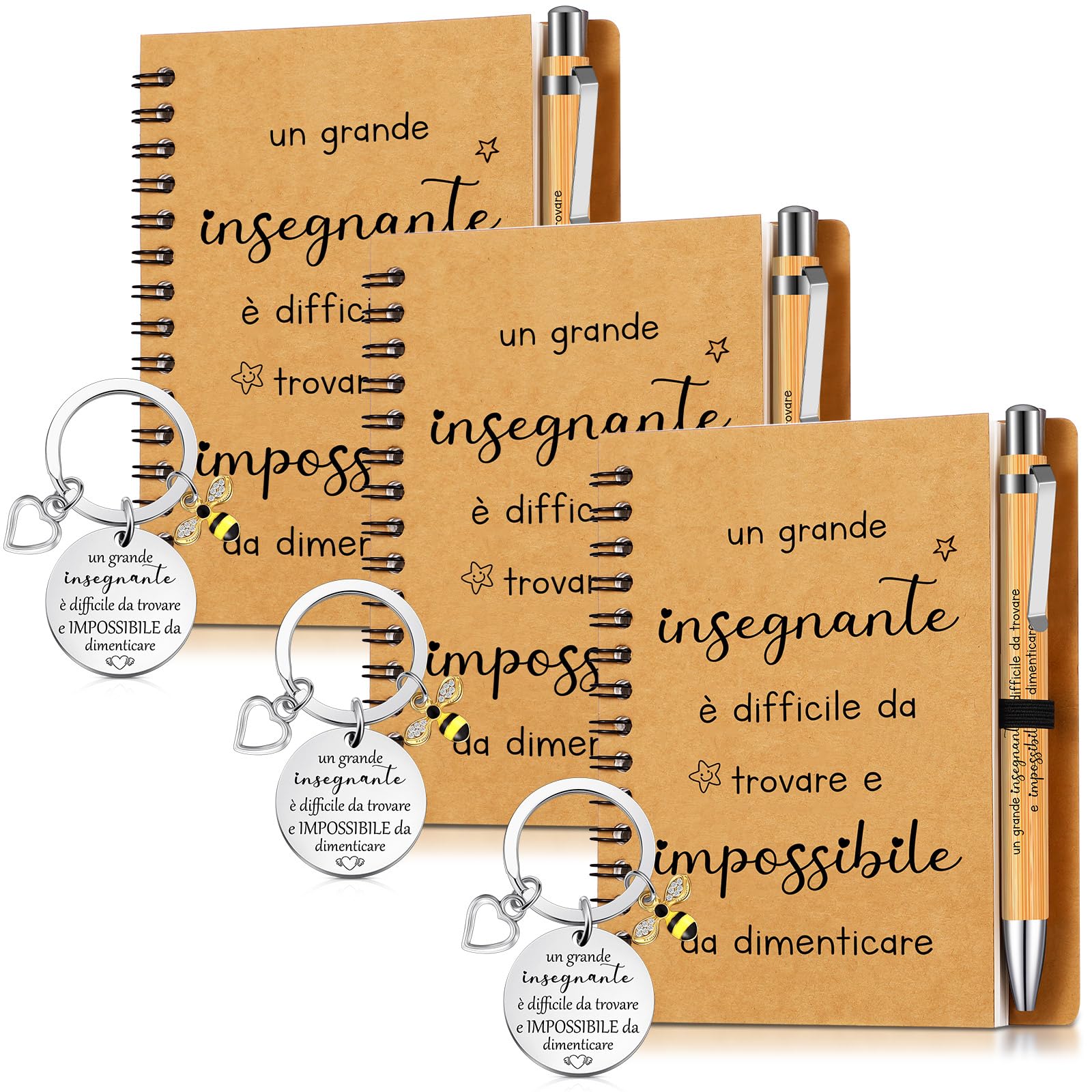 Quaderni Pigna Nature Flowers A5 - Confezione Da 5, Righe, Carta Riciclata, Spiralati - Foto 3