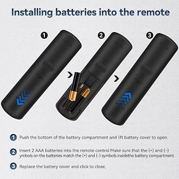 NEW Replacement universal hisense smart tv remote control for VIDAA LED LCD 4K UHD hisense smart TV, No Setup Needed for Universal Hisense Remote Control