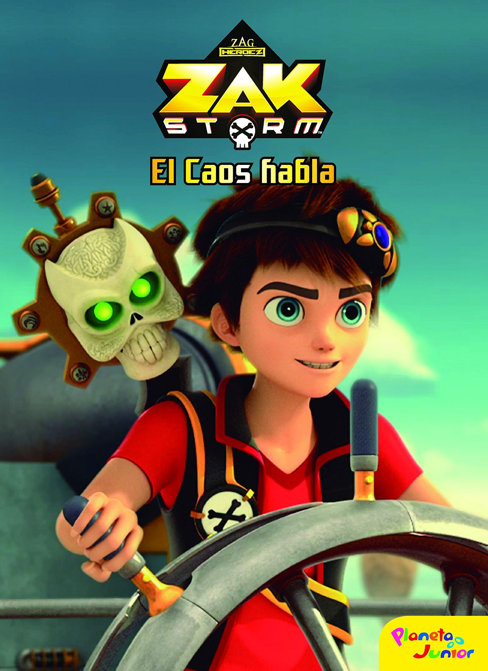 Zak Storm. El Caos habla Hardcover