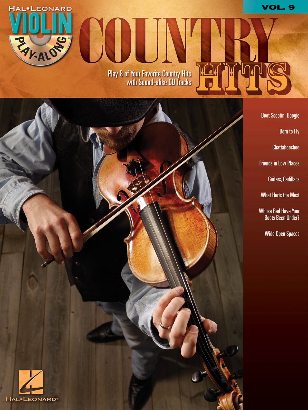 Violin Play-Along Volume 9 Country Hits - Book/Online Audio Paperback – Big Book, 1 December 2009