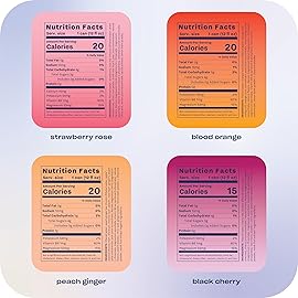 Recess Mood Magnesium Supplement Drink Calming Beverage, 12 Ounce (Variety Pack, 12 Pack) *Original Flavors*