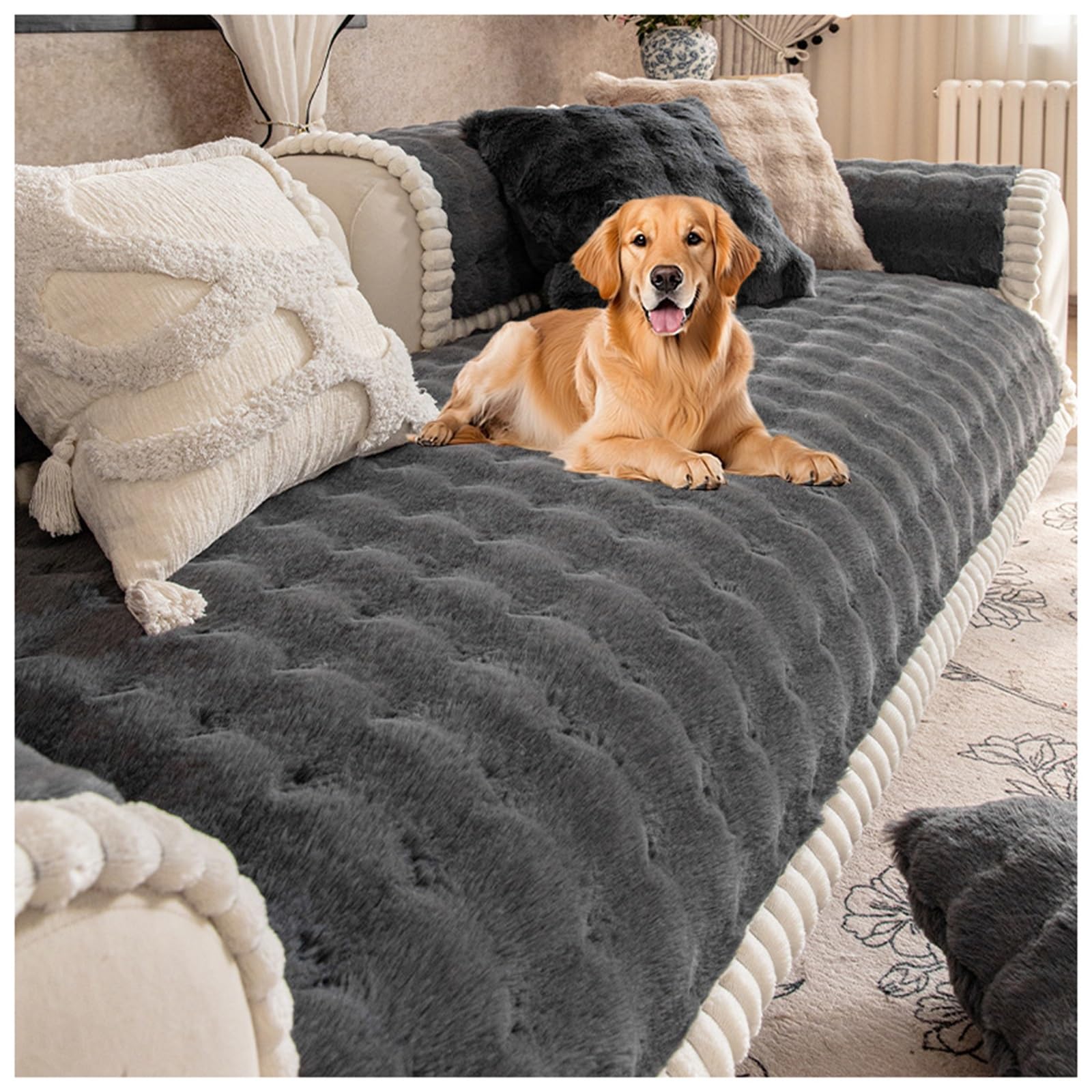 Housse de Canapé for Chiens, Sectionnelle for Animaux de Compagnie