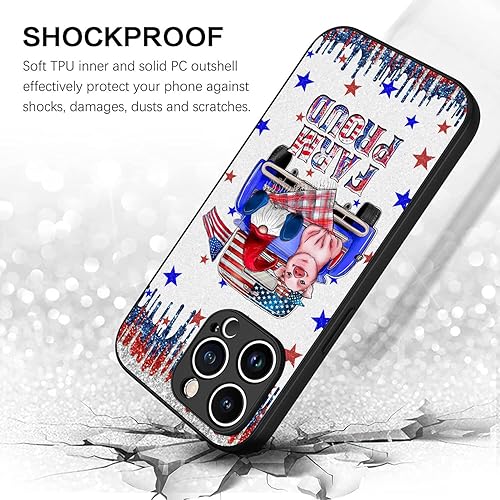 Miniatura 5 de America Farm - Funda para iPhone 16, 15, 14, 13, 12, 11 Pro Max, Galaxy S25, S24, S23, S22, S21, S20, FE Plus, A16, A15, A14, A54, Note 20