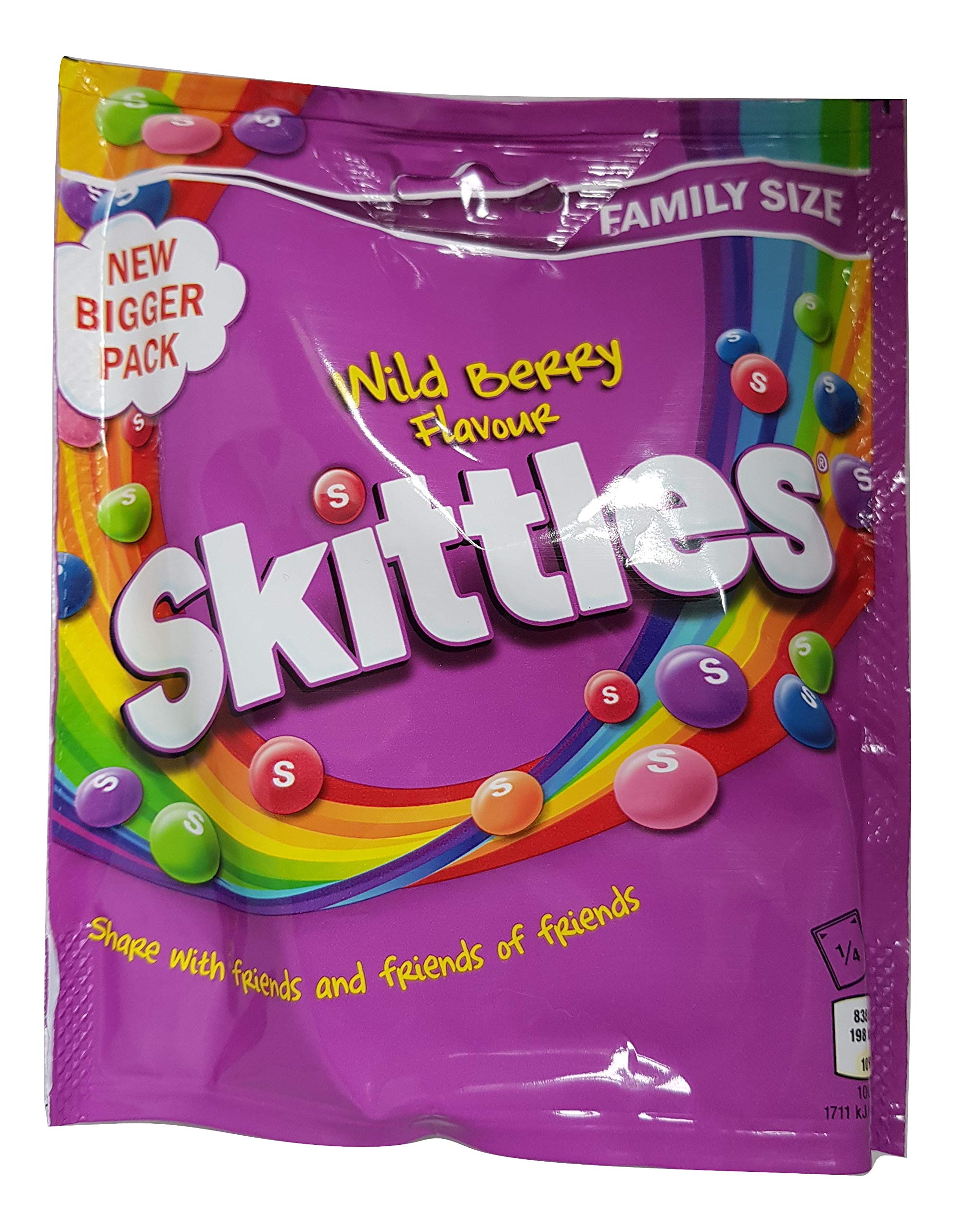 Skittles Sweets & Tropix Fruity Chews 4 x Family Sharing Packs Crazy