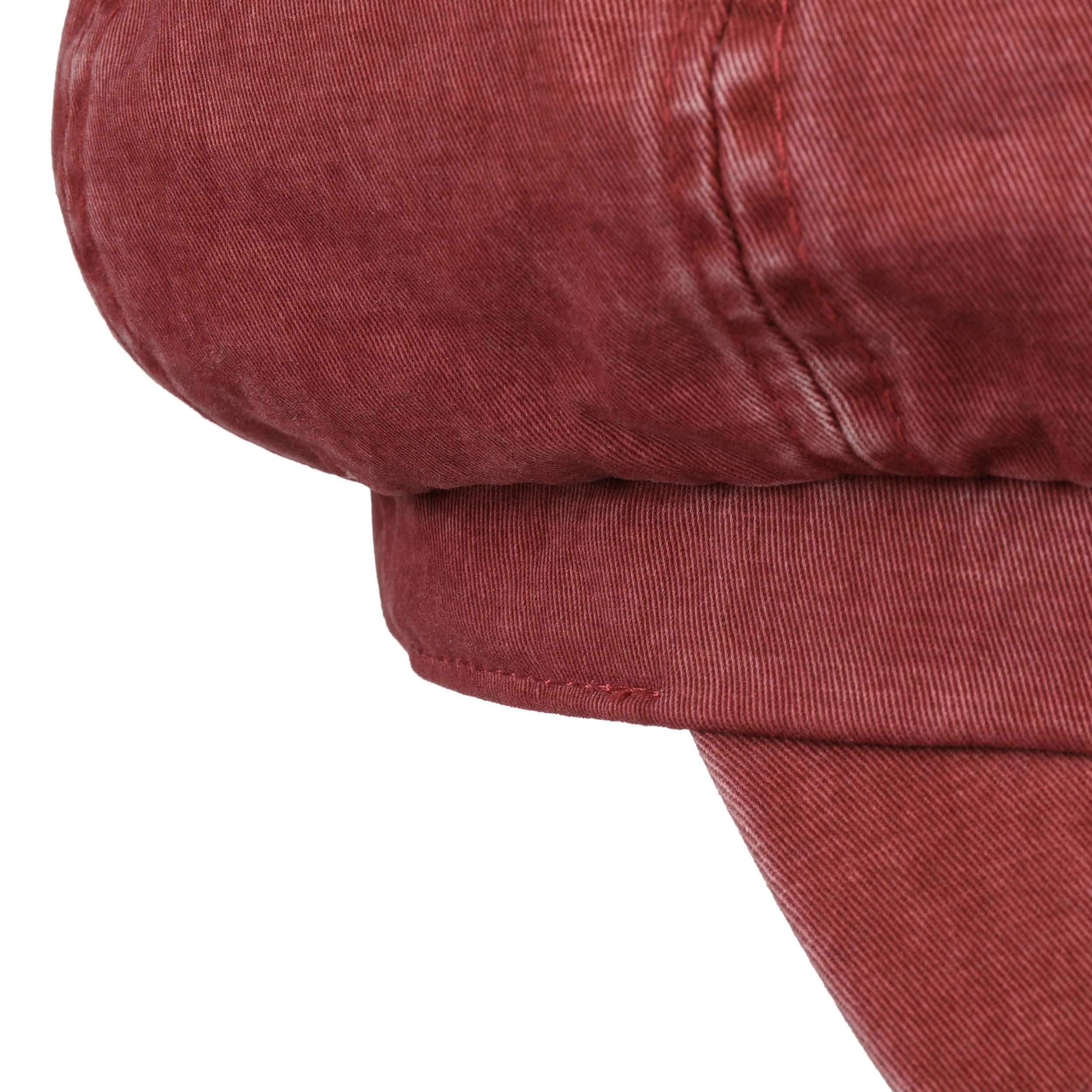 Lipodo Uni Washed Cotton Ballonmütze Schirmmütze einfarbig Damen Frühling Sommer