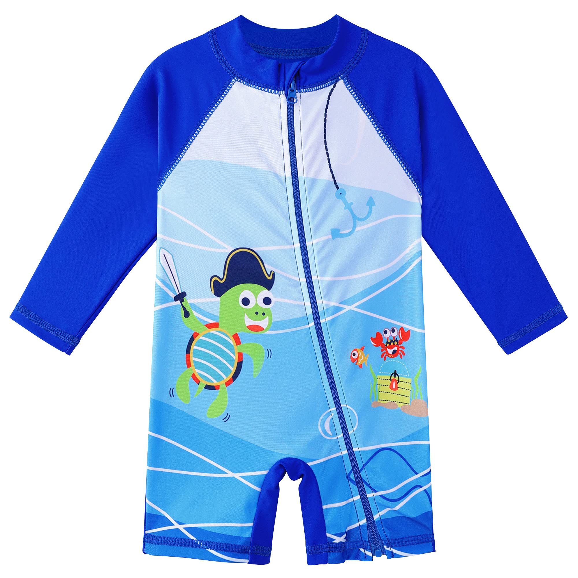 XFGIRLS Baby Boys Swimsuit Toddler Sunsuit UPF 50+ Sun Protection One Piece Beach