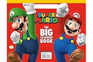 Super Mario: The Big Coloring Book (Nintendo®)