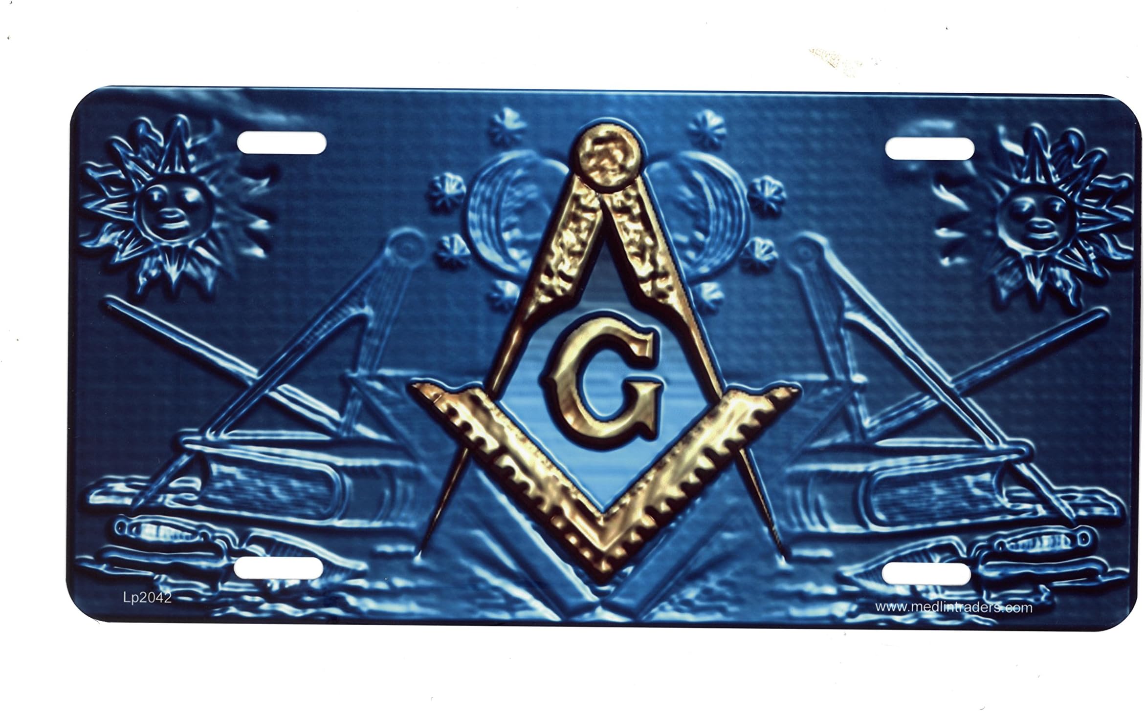Medlin Traders Mason License Plate LP2042