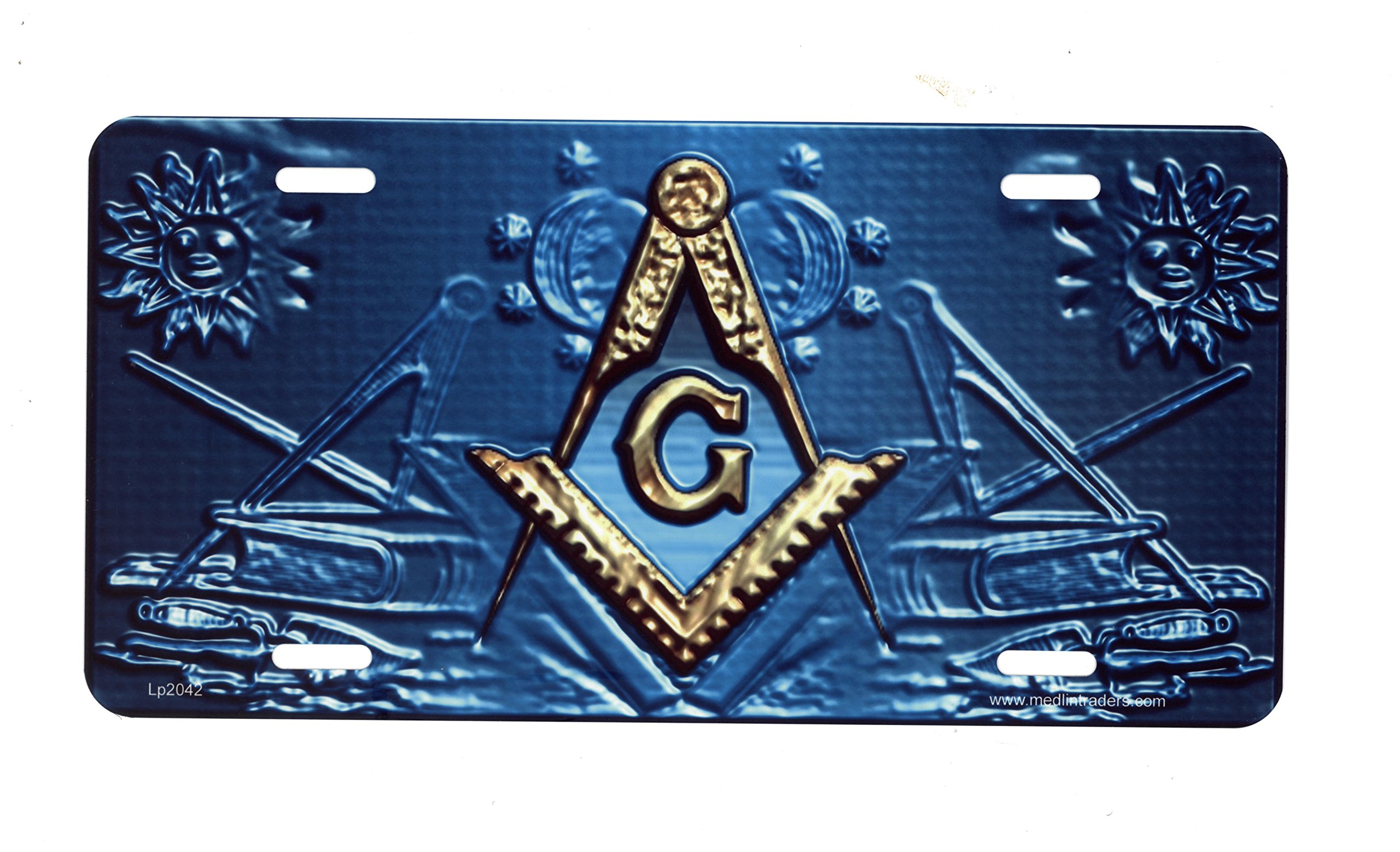 Medlin Traders Mason License Plate LP2042