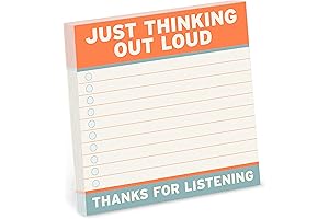 Knock Knock Thinking Out Loud Large Sticky Notes