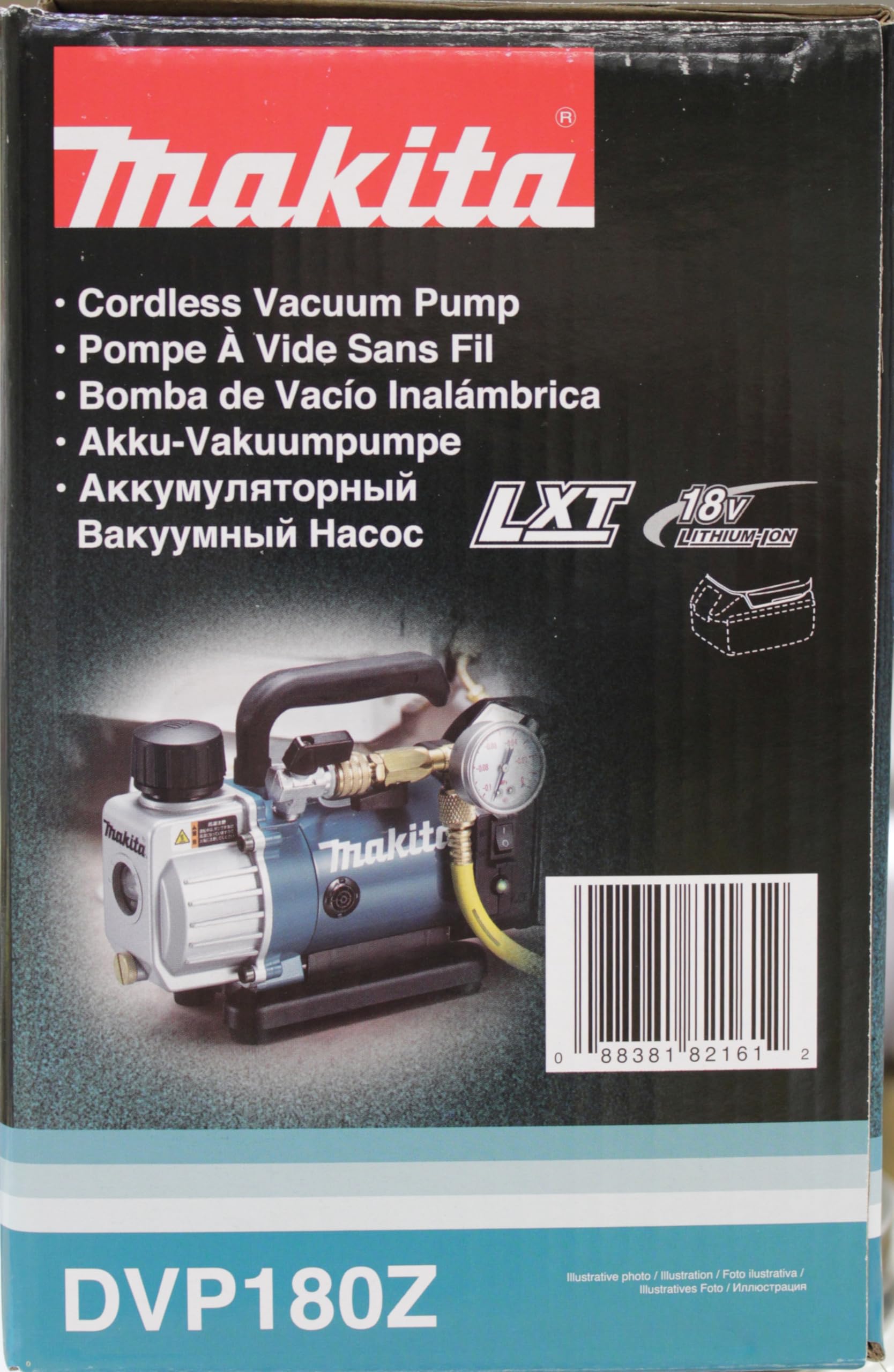 Makita Bomba de vacío DVP180Z, multicolor