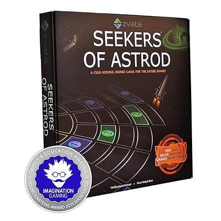 Zvata Seekers of Astrod Strategy Board Game to Develop Cognitive Skills