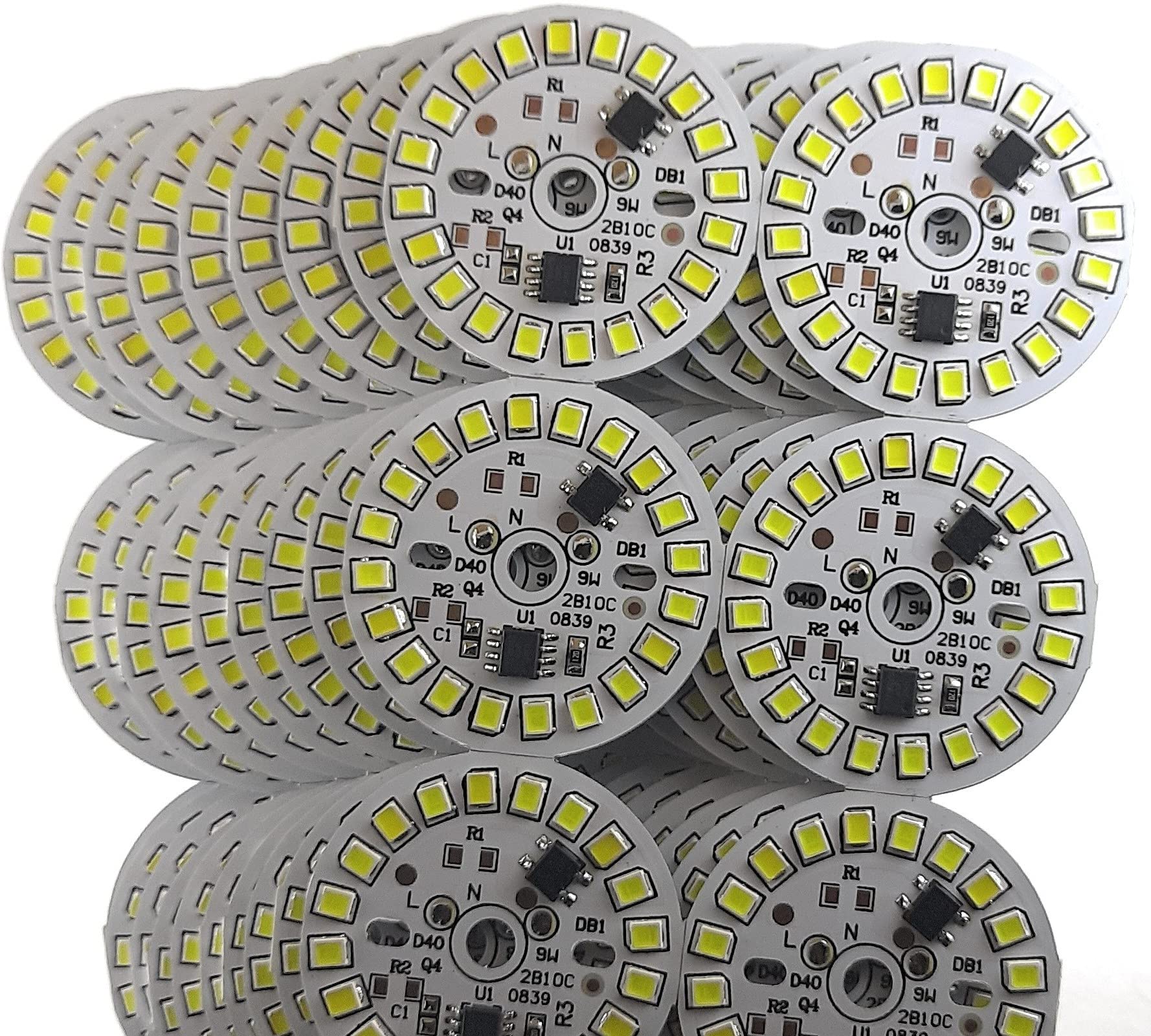 SG FLASH SME 50 Pics 9 Watt Direct On Board LED Bulb Raw Material WHITE Color Light Electronic Hobby Kit | (B0C6FFZF52) Amazon Price History, Amazon Price Tracker