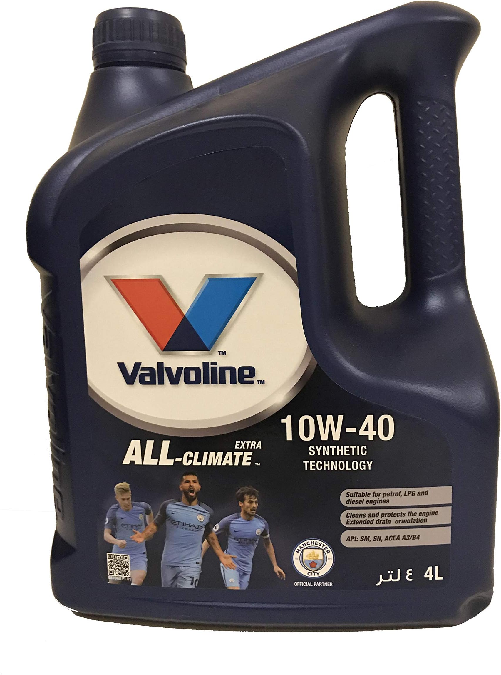 Valvoline 10W40 All Climate Extra Motor Oil Sae