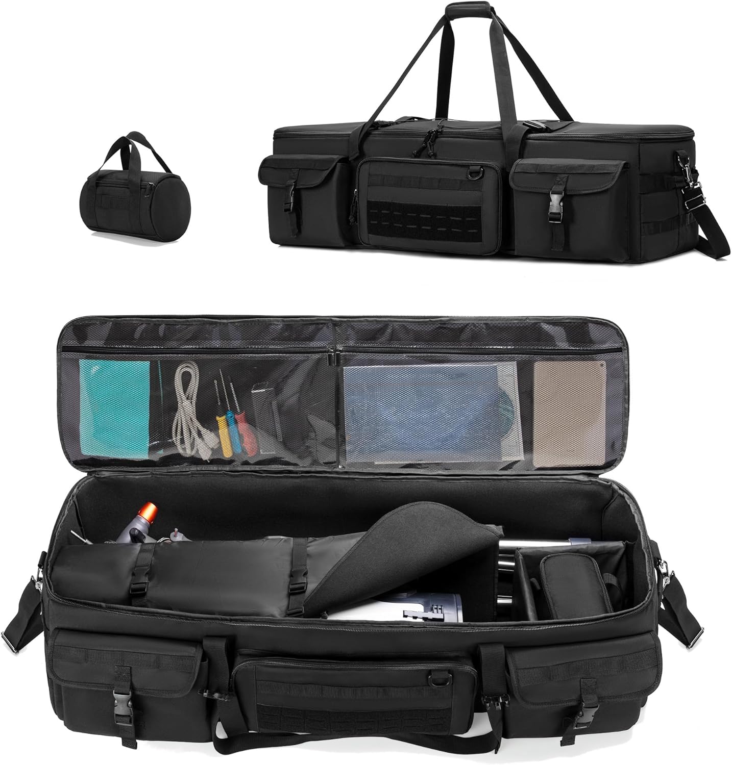 HODRANT Large Telescope Carrying Case, Soft Pad Telescope Travel Bag