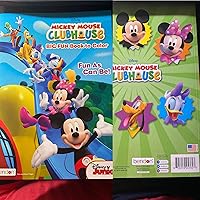 Disney Mickey Mouse Coloring Book for Kids - 96 Pages with Activities, Mazes, Matching & Bonus Sticker