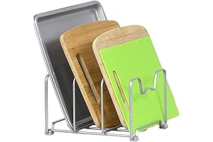 Simple Houseware Kitchen Houseware Organizer Pantry Rack, Silver