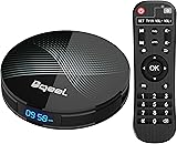 Bqeel Android 9.0 Android TV Box ?4GB+128GB? Bluetooth 4.0 TV Box USB 3.0 U1 Max RK3328 Quad-Core 64bit Cortex-A53 Wi-FI 2.4G/5G LAN100M 4K Android Box Smart TV Box Boîtier TV