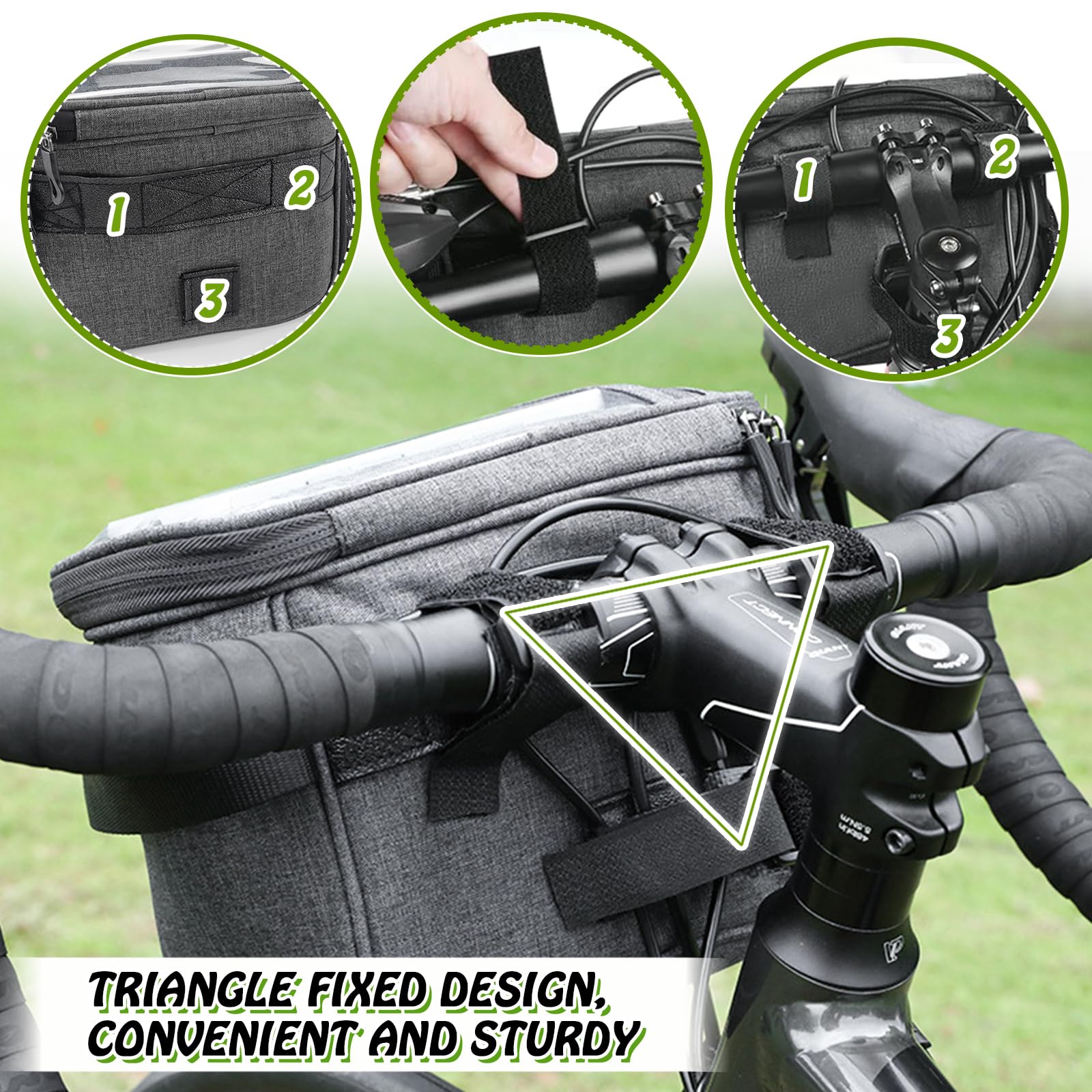 fahrradtasche klein wasserdicht TRIZAND 65L Fahrradtasche wasserdicht 3in1 Gepcktrger Tasche Rucksac